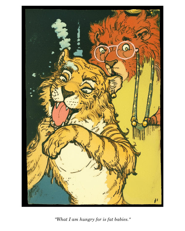 The Cowardly Lion and the Hungry Tiger